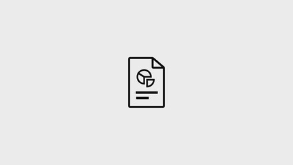 search document icon vector isolated