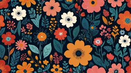 seamless floral pattern
