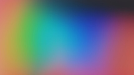 A Vibrant Blend of Colors in an Abstract Gradient Design