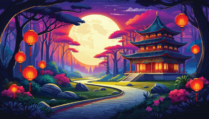 Japanese landscape 