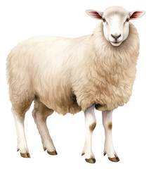 Fototapeta premium PNG Sheep livestock animal mammal.