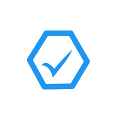blue check mark icon