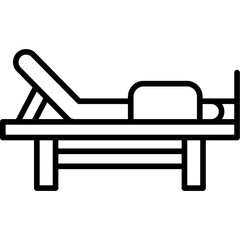 Hospital Bed Icon