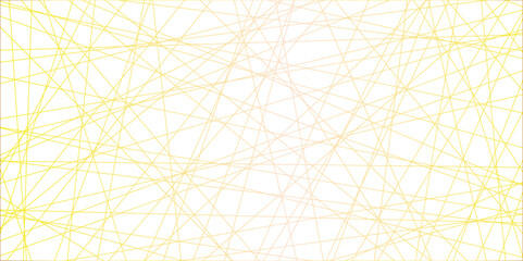 Abstract luxury gold geometric random chaotic lines with many squares and triangles shape background. geometric random chaotic seamless line design with transparent background, vector illustration.