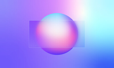 A page for a glassmorphism style web site 