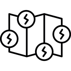 Charging Stations Map Icon