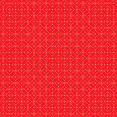 Flower pattern of the circles on red background. Chinese background