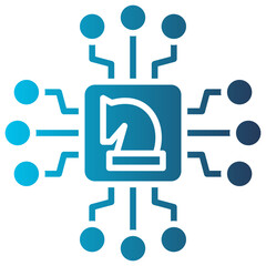 Obraz premium Digital Strategy Icon