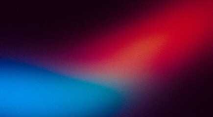 Grainy background magenta blue purple abstract noise texture vibrant glowing color gradient shape black backdrop dark banner poster header cover wallpaper design