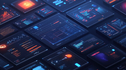 A subscription-based graphic library interface, featuring a variety of high-quality graphics and easy navigation for users