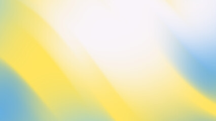 Abstract background with yellow, white, and blue gradients. Suitable for modern designs and vibrant digital projects. Colorful and eyecatching.