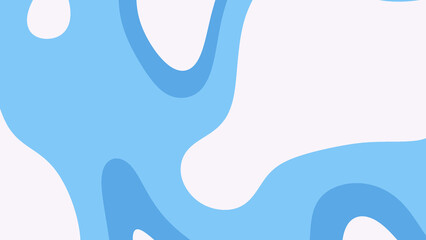 Abstract design with blue and white curved shapes, suitable for presentations, banners, websites, and digital backgrounds for a modern touch.