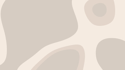 Abstract background with beige and white shapes is great for graphic design projects, website backgrounds, social media posts, and presentations.
