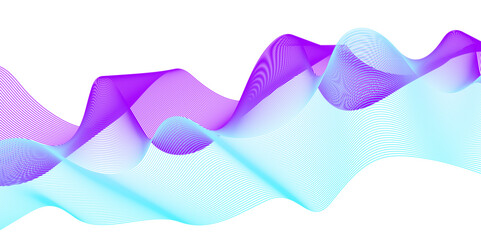 Frequency flow isolated science curve energy blend web technology smooth futuristic line. vector science bright frequency technical beautiful digital stripe line modern background.