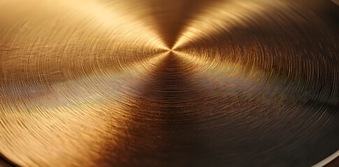 Gold metal background with a brushed metallic texture