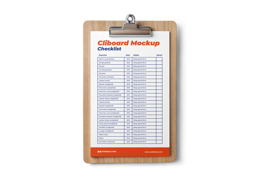 Clipboard Mockup