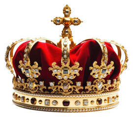 PNG King jewelry crown white background.