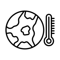 Climate Change Solutions line icon