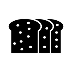 Bread Loaf glyph icon