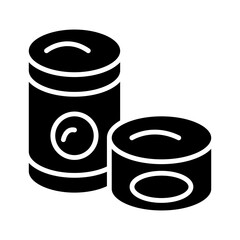 Canned Goods glyph icon