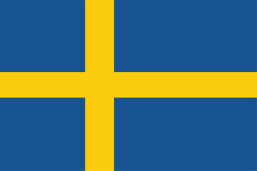 Obraz premium flag of sweden country