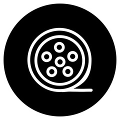 Set of Cinema and Entertainment Vector Line Icons