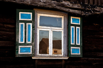 old window in the house