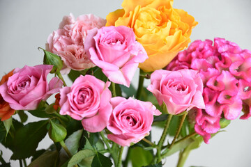 カラフルな花束