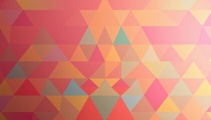 Vibrant Geometric Tapestry An intricate arrangement of colorful triangles creates a dynamic visual rhythm, captivating the eye with its playful interplay of shapes and hues.