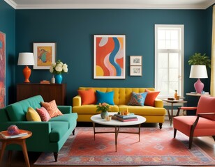 Fototapeta premium modern interior home design 