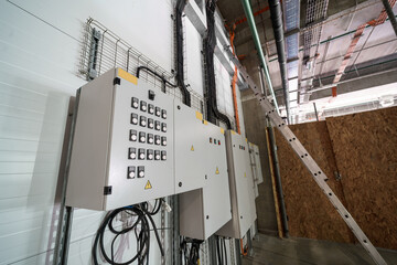 Electrical Control Panels in Modern Industrial Building