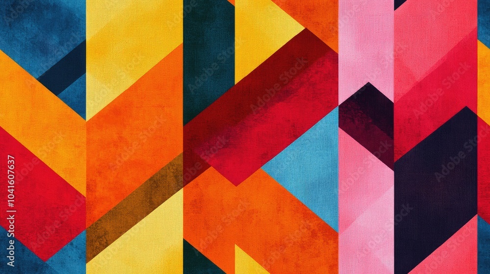 Poster abstract textured background vibrant graphic illustration intersecting striped pattern for fabric ga
