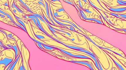 Naklejka premium Gray Lilac Silk Satin Fabric