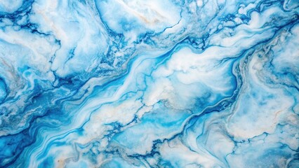 blue and white marble background with swirling veins