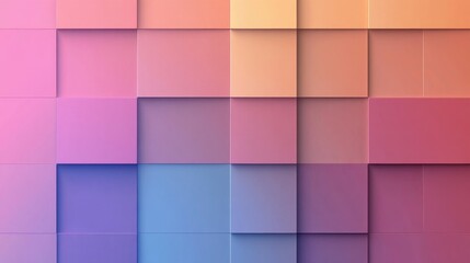 Gradient flat color palette swatches collection