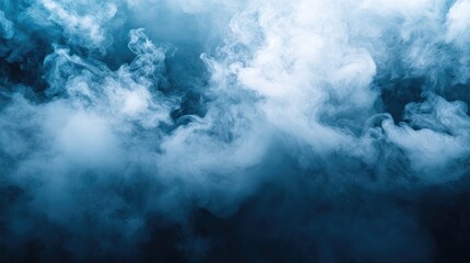 Abstract Milky White Background Meditative Atmosphere Ink Cloud Smoke in Water Environmental Pollution Representation