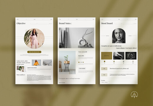 Mood Board Layout