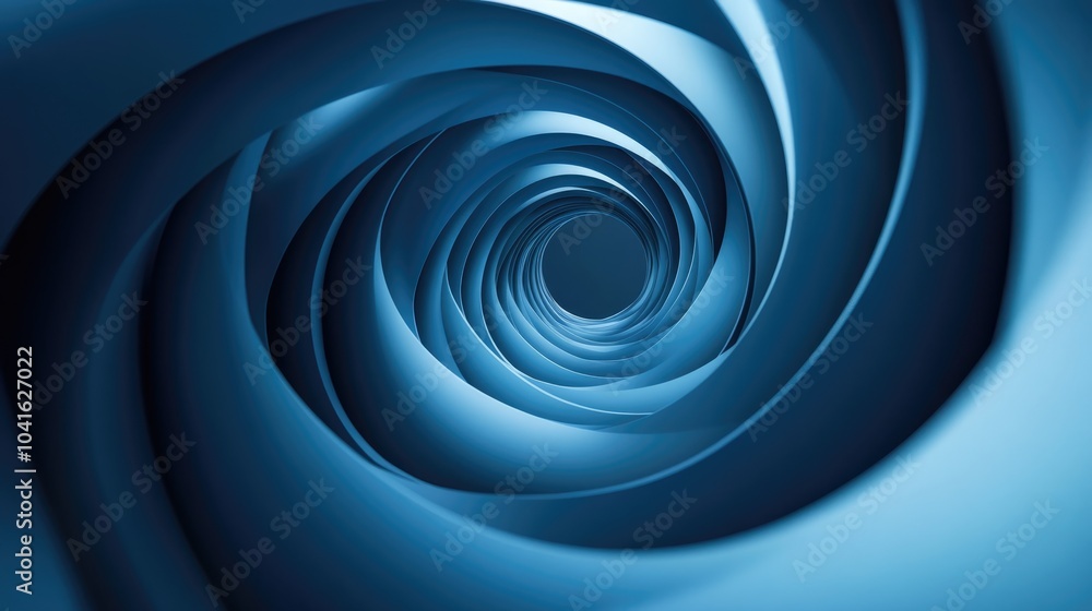 Poster vortex tunnel swirl background in 3d cartoon rendering circle hole 182