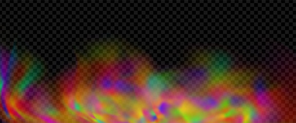 Obraz premium Background of an explosion of colorful smoke clouds.Multicolor fog with blue and yellow particles.Explosions of color powder.