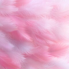 Delicate Swan Feather Texture in Soft Pink for Backgrounds and Design Elements