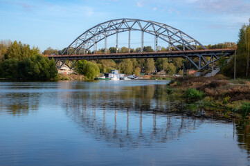 Fototapeta premium bridge over the river