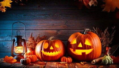 Obraz premium Halloween and the bright streets 