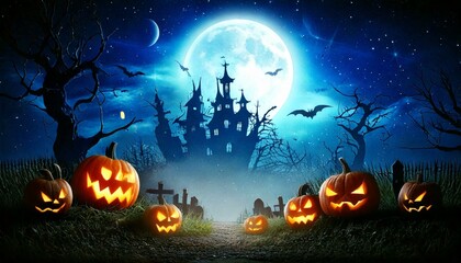 Halloween and the bright streets 