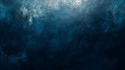 Dark Navy Blue Gradient with Subtle Lighting Effects and Ample Copy Space