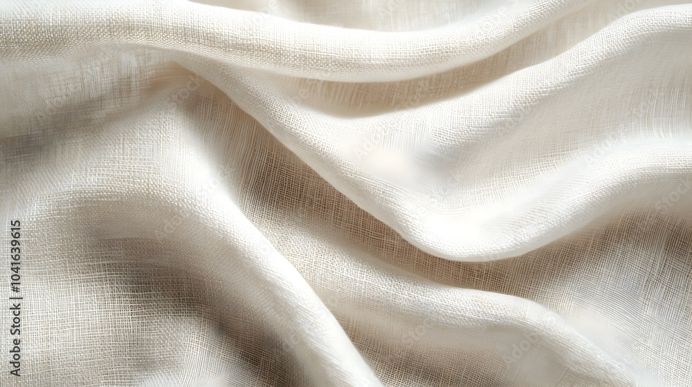 Aufkleber elegant linen textured background with soft shadows for logos or text
