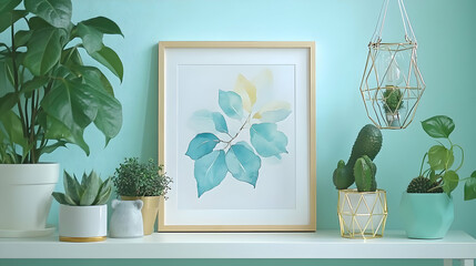 Decorate Your Home with Plants and Artwork
