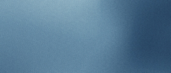 Blue gray abstract grainy noisy blurred gradient background smooth defocused color noise effect texture with copy space horizontal textured webpage header banner poster cover wallpaper backdrop design