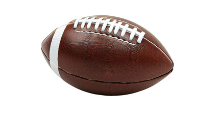 a football with a white stripe