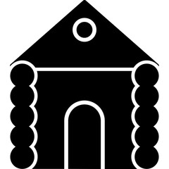 Wooden House Icon