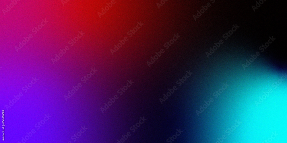 Poster colorful gradient background in red, purple, and blue abstract colorful gradient background blending